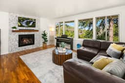 Family-Friendly Modern Home,Mercer Island, Garden