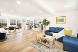 Modern 3BR Retreat w, City Views, 2 Living Spaces