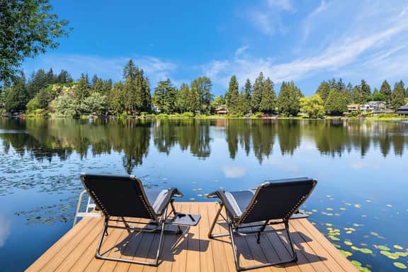 Brand New Modern Lake Front Paradise, RV Parking