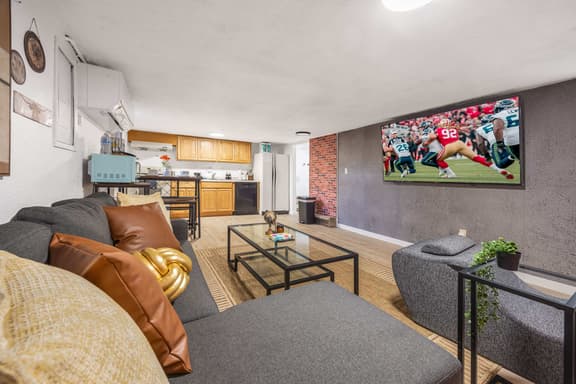 Modern 2BR Basement • Near LRT • Parking
